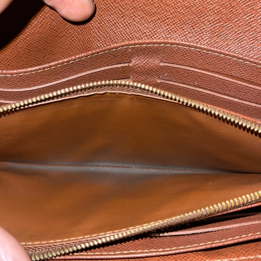Louis Vuitton Authentic Monogram Portefeiulle Boetie Long Bifold Wallet Turnlock